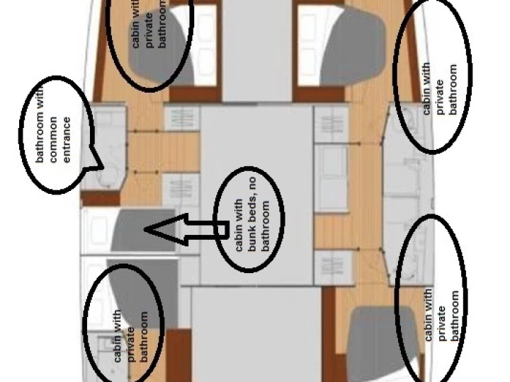 Noleggio barche Fountaine Pajot Saona 47 a Zaravecchia (Biograd) su Samboat