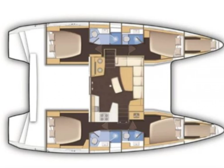 Noleggio Catamarano Lagoon con patente nautica