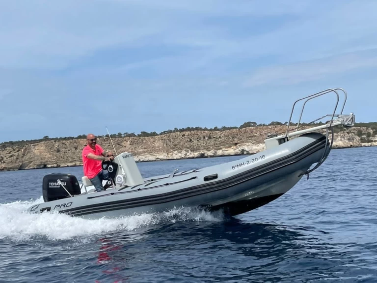Zodiac Zodiac pro da affittare a  Cala Galdana