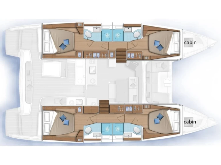 Noleggio a Le Marin – Lagoon Lagoon 46 su SamBoat