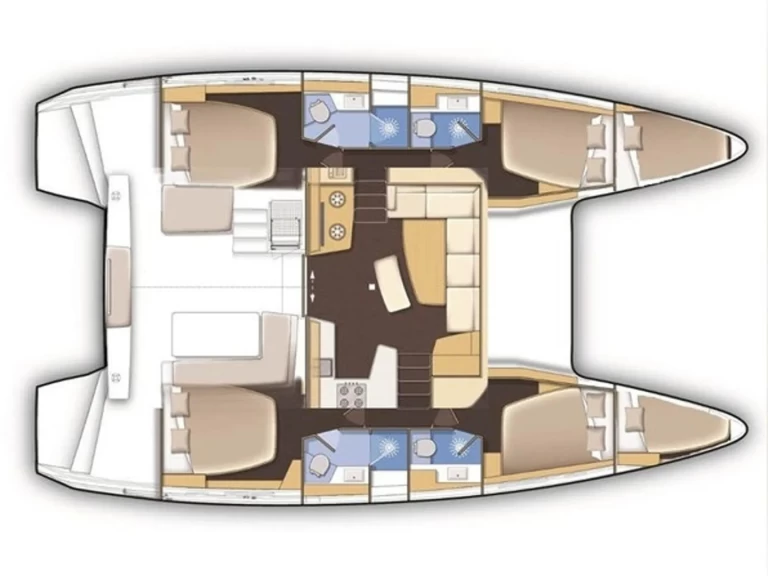 Noleggio barche Le Marin economico Lagoon 42