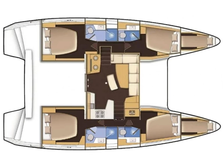 Noleggio barche Le Marin economico Lagoon 42