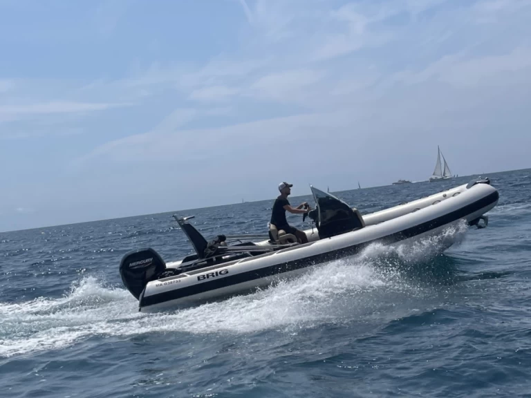 Noleggio Gommone Brig con patente nautica
