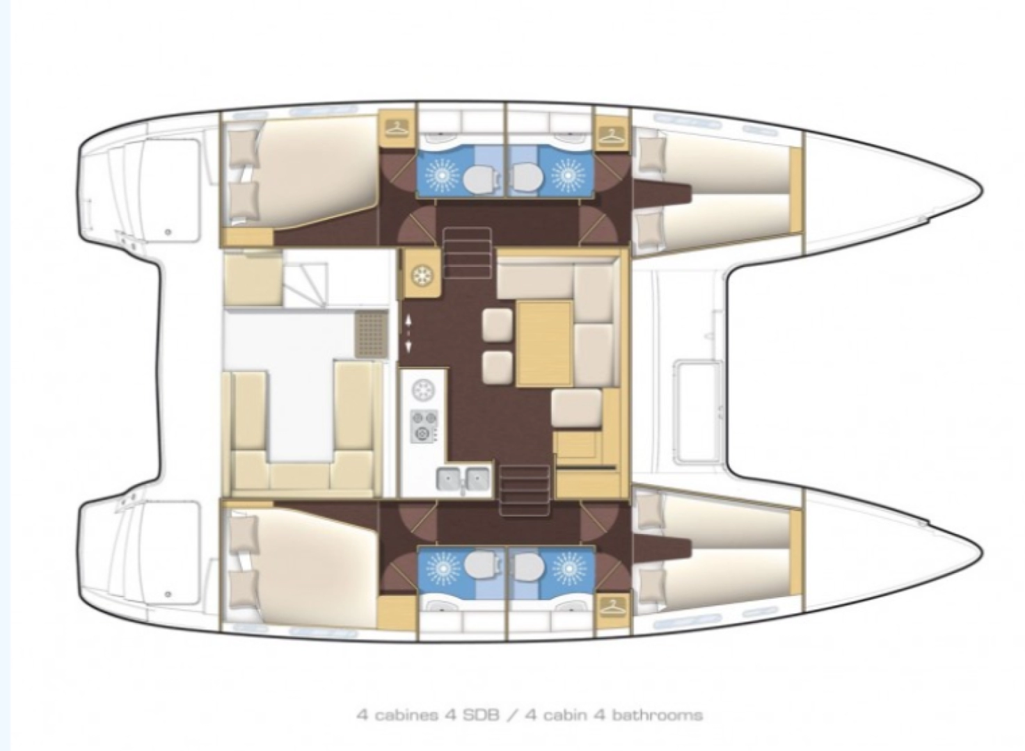 Noleggio barche Lagoon Lagoon 400 S2 a Es Jondal su Samboat