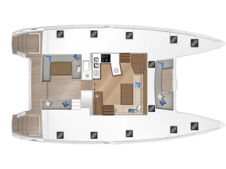 Noleggio Catamarano a Zanzibar – Lagoon Lagoon 450 F