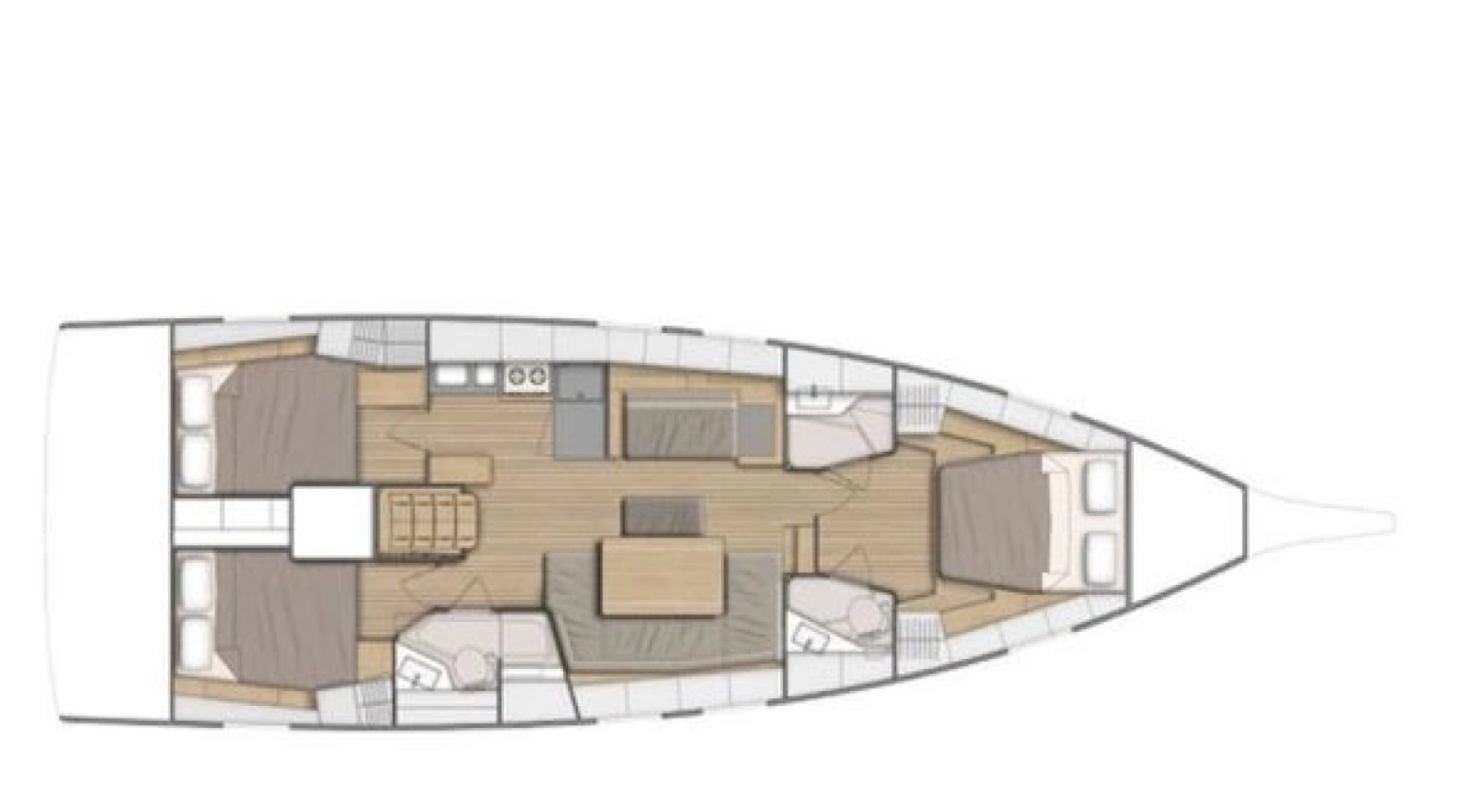 Noleggio barche Bénéteau Oceanis 46.1 a Le Marin su Samboat