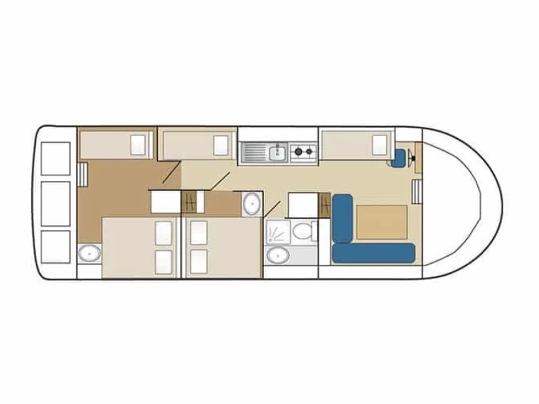 Noleggio Houseboat a Chenillé-Changé – Low Cost Eau Claire 1130