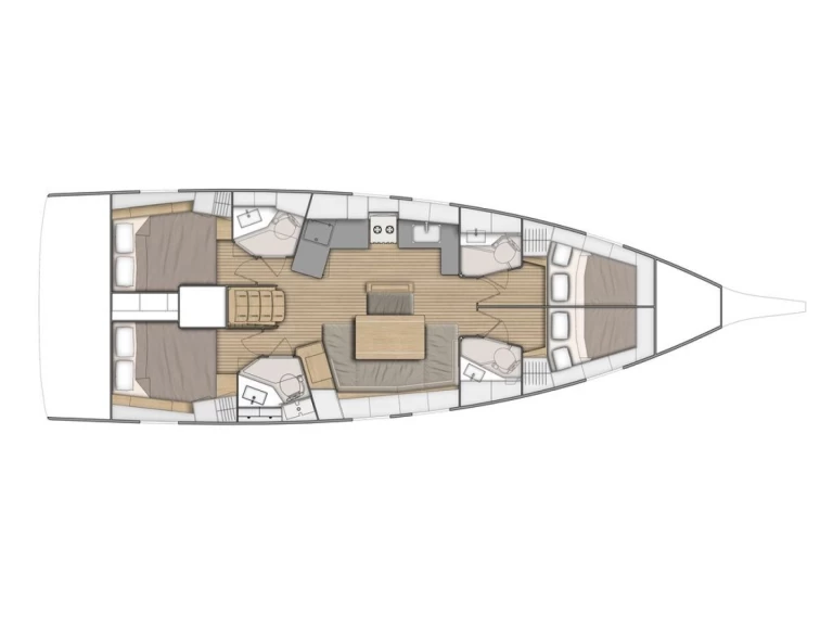 Noleggio Barca a vela a Kos – Bénéteau Oceanis 46.1