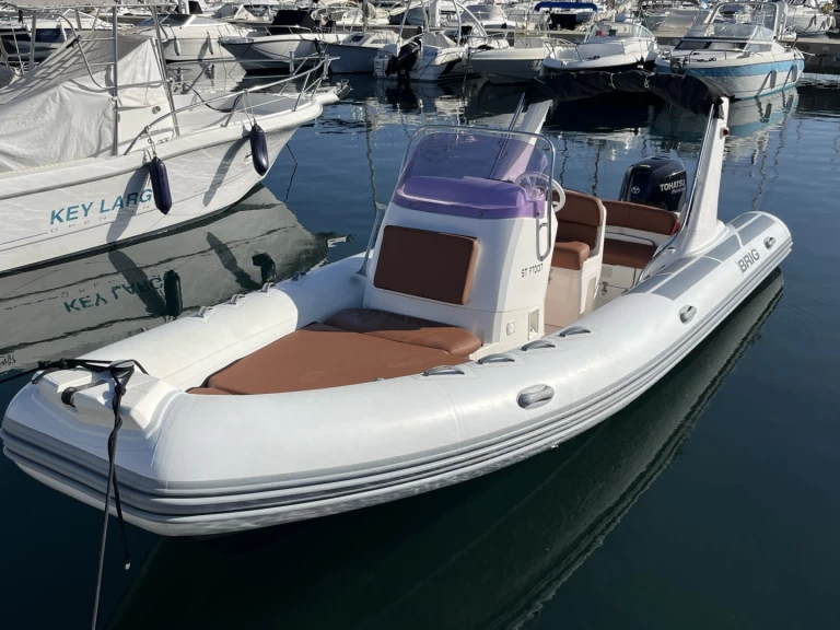 Noleggio Gommone Brig con patente nautica