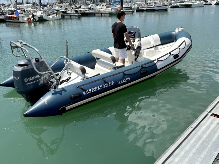Noleggio Gommone Bombard con patente nautica