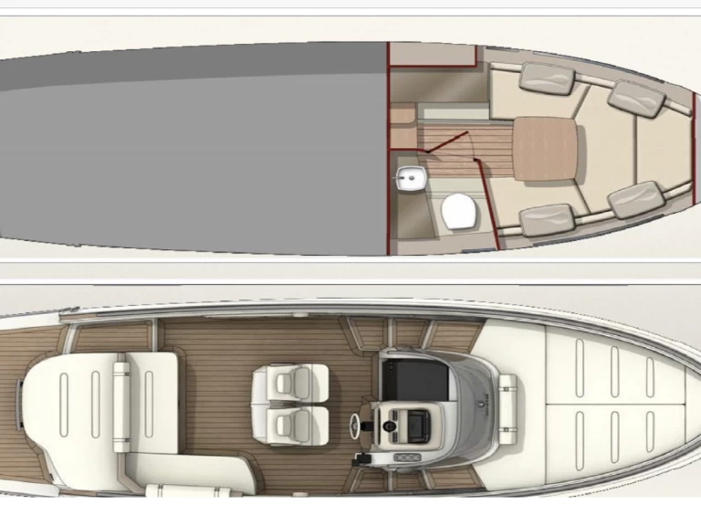 Noleggio Barca a motore con o senza skipper Aschenez a Ibiza Town