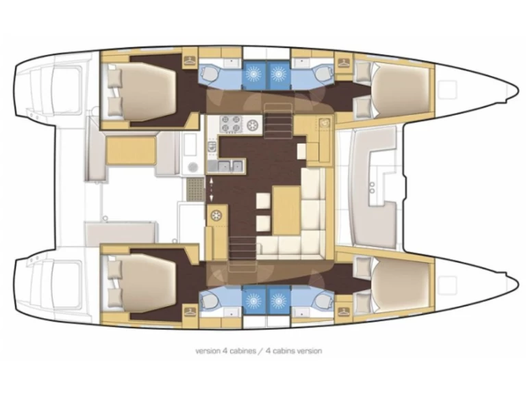 Noleggio a Cannigione – Lagoon Lagoon 450 F su SamBoat