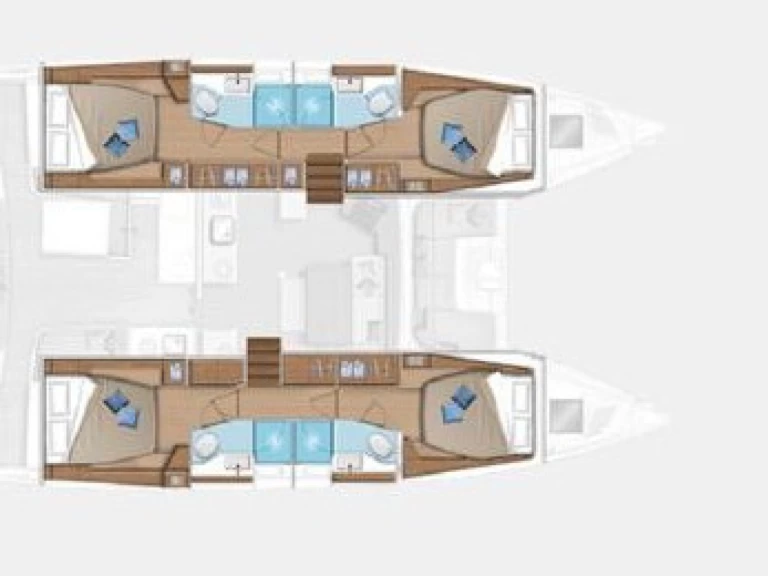Noleggio Catamarano a Trogir – Lagoon Lagoon 46