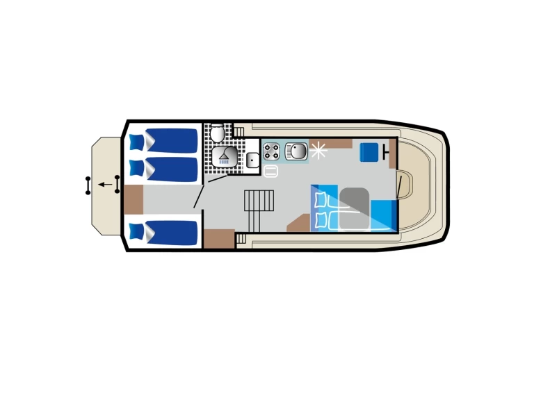 Noleggio Barca a motore con o senza skipper  a Mildenberg