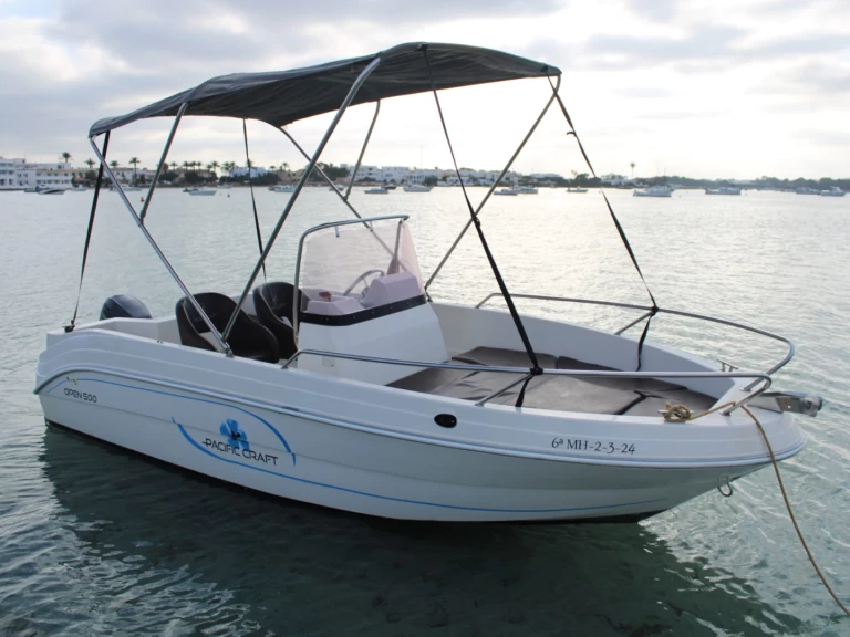 Noleggio Barca a motore a Marina Formentera – Pacific Craft Pacific Craft 500 Open