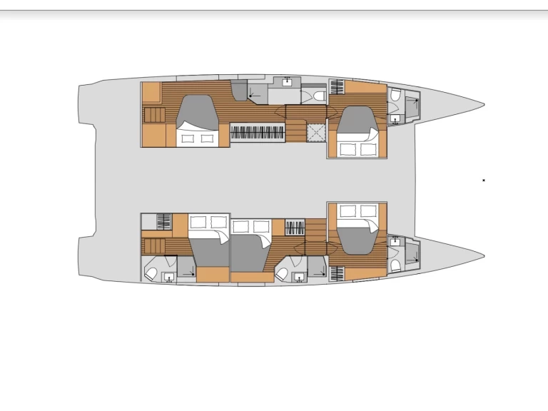 Noleggio Catamarano con o senza skipper Fountaine Pajot a Toúrlos