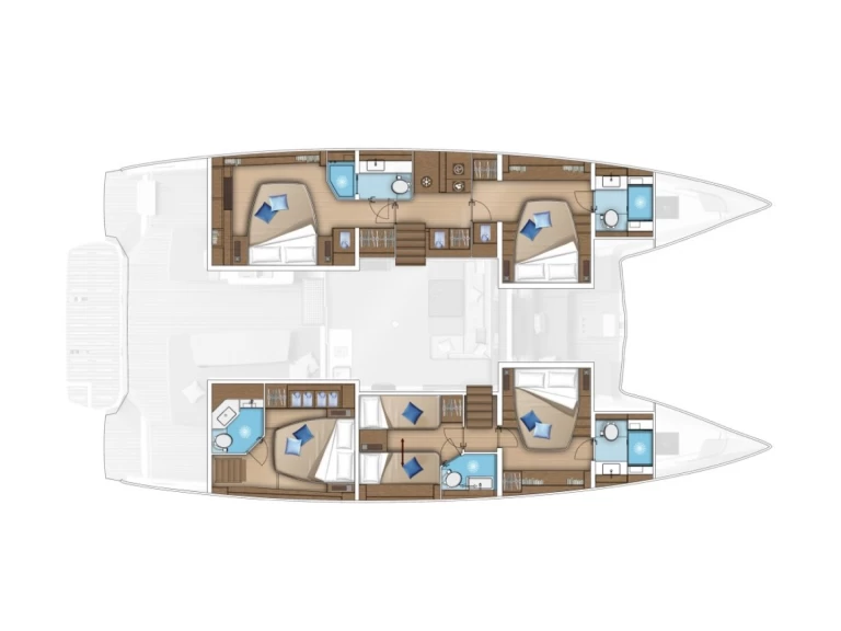 Noleggio barche Rodi (Citta) economico Lagoon 55