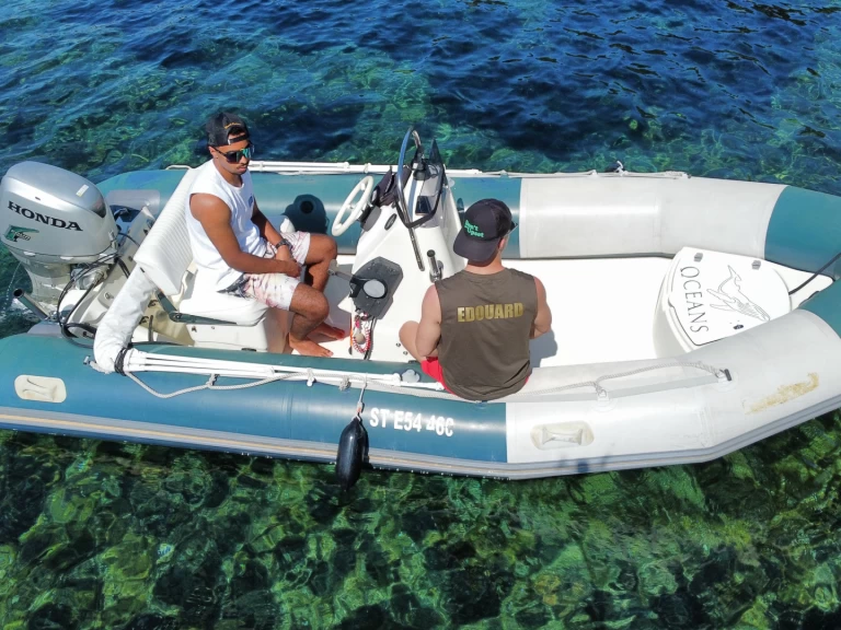 Noleggio Gommone Bombard con patente nautica