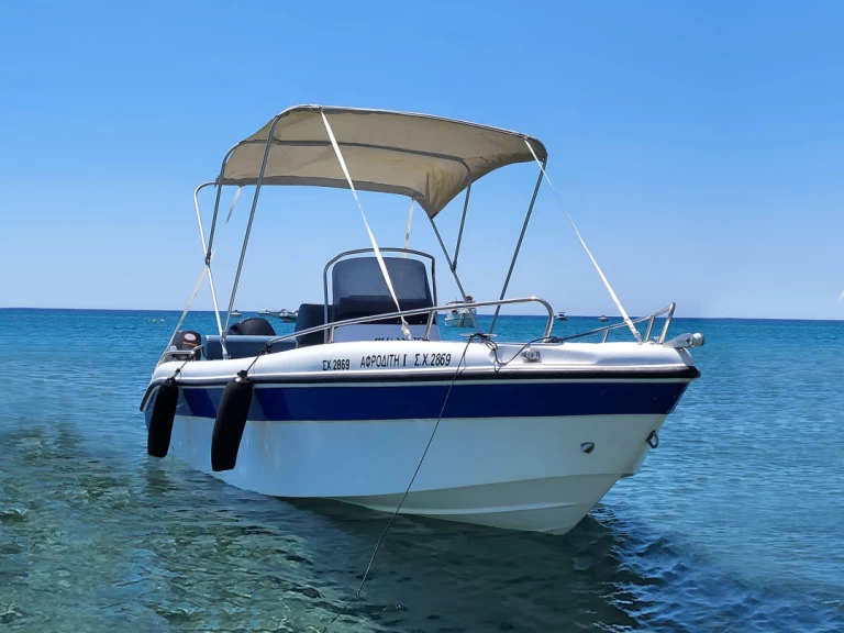 Noleggio Barca a motore a Agía Kiriakí – Poseidon Blu Water 170