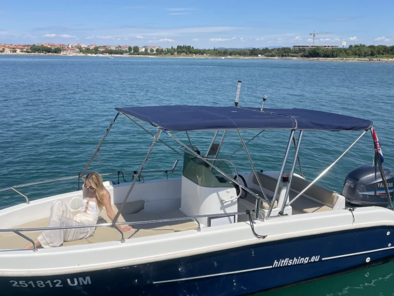 Noleggio Barca a motore a Umago – tecnofiber Alamar 22