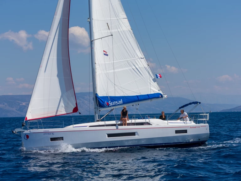 Noleggio Barca a vela a Marigot – Bénéteau Sunsail 42