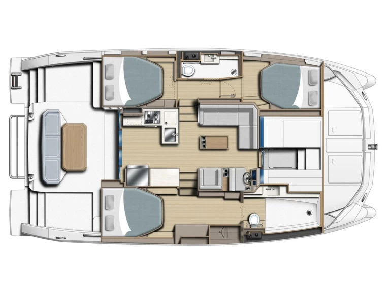 Noleggio barche Leopard Leopard 40 Powercat a Marsh Harbour su Samboat