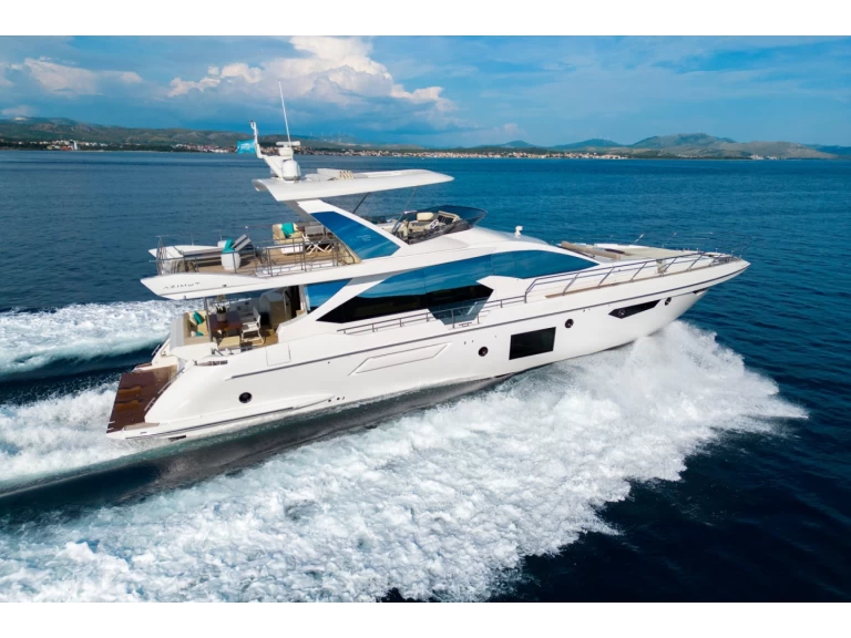 Noleggio Yacht di lusso a Sebenico – Azimut Azimut 72 Fly