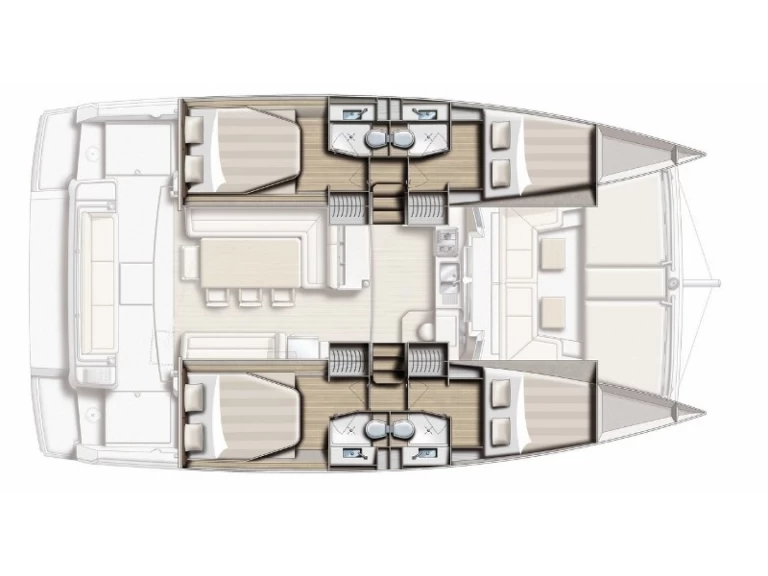 Noleggio barche Bali Catamarans Bali 4.1 a Primošten su Samboat