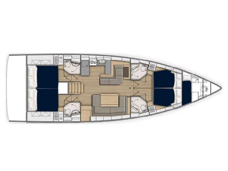 Noleggio a Oyster Pond – Jeanneau Sun Odyssey 52.2 su SamBoat