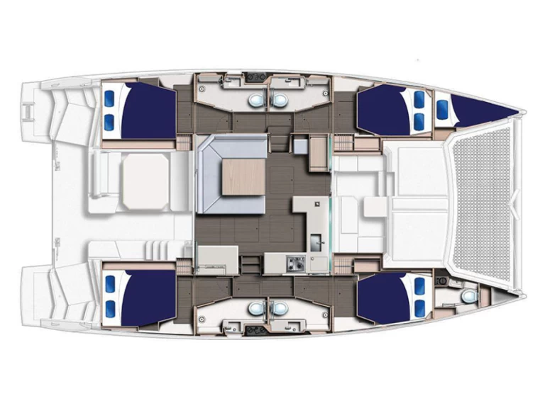 Noleggio barche Leopard Leopard 45 a Bossoglina su Samboat