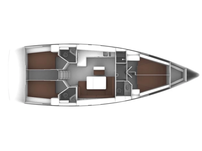 Bavaria Cruiser 46 da affittare a  Primošten