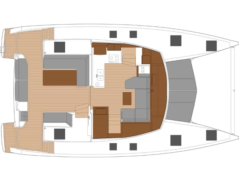 Fountaine Pajot Isla 40 da affittare a  Palma de Maiorca