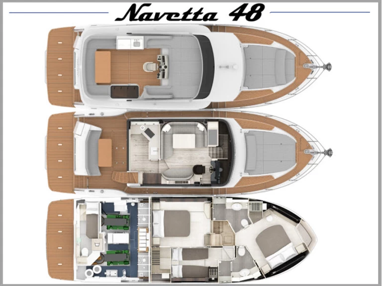 Absolute Navetta 48 da affittare a  Rogosnizza