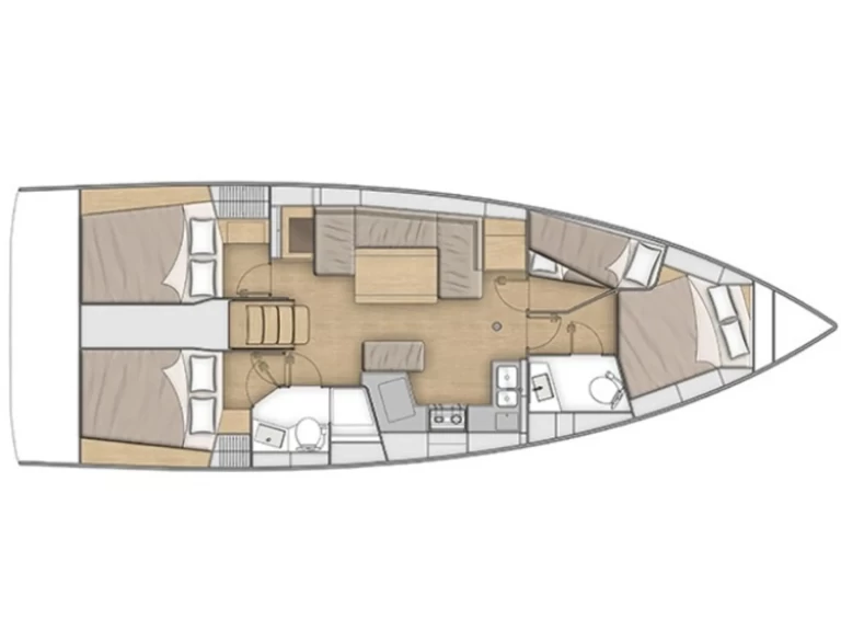 Noleggio barche Bénéteau Oceanis 40.1 a Sebenico su Samboat