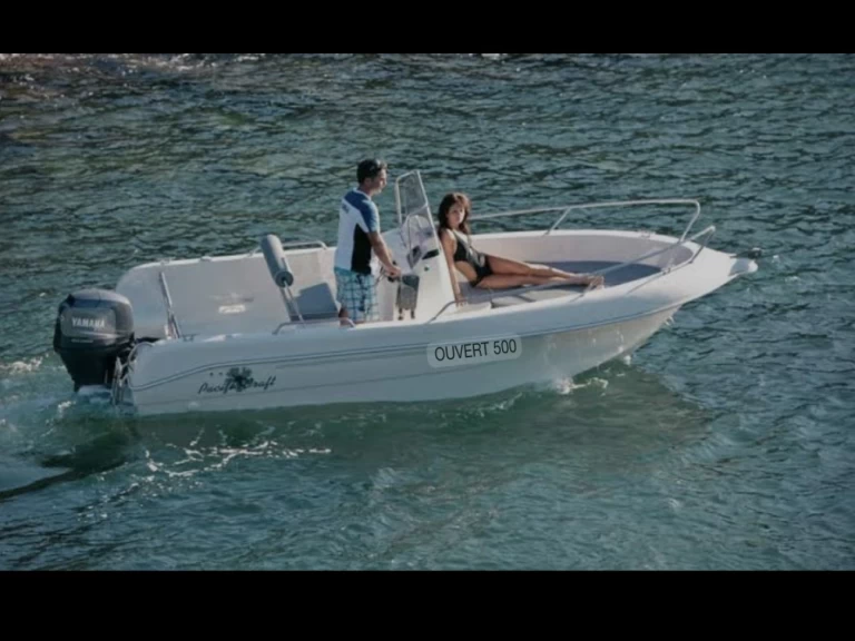 Noleggio barche Cagnes-sur-Mer economico Pacific Craft 500 Open