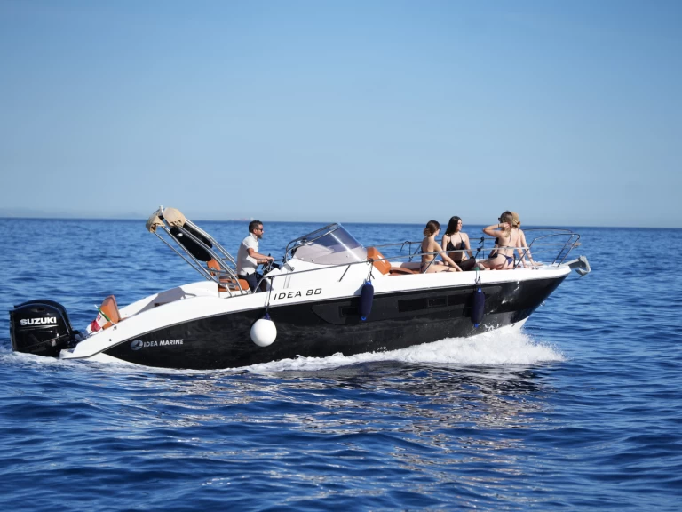Noleggio Barca a motore con o senza skipper Idea Marine a Positano