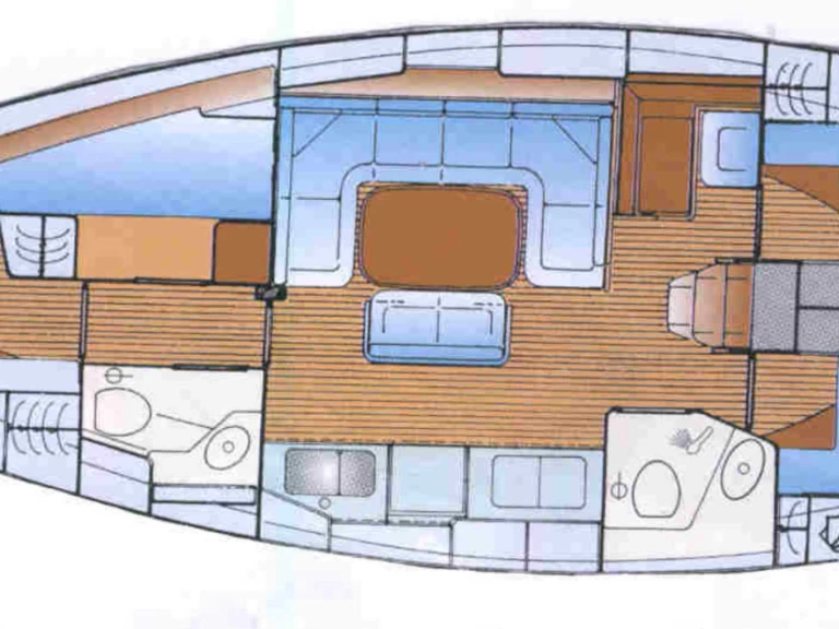 Noleggiare una Jeanneau Sun Odyssey 42i a Zaravecchia (Biograd)