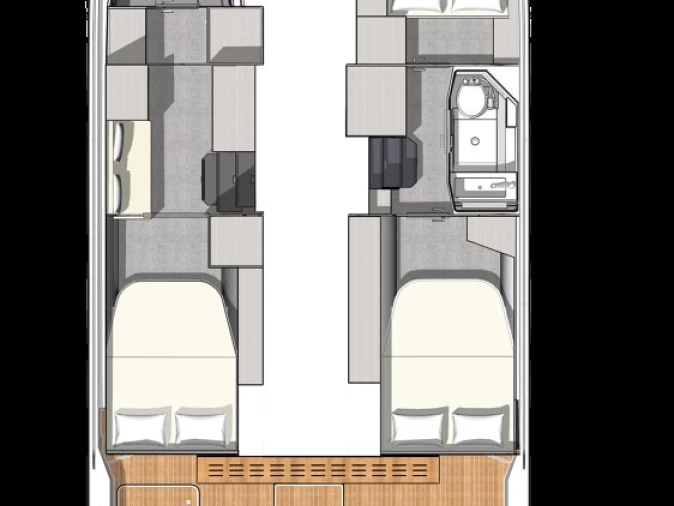 Noleggio Barca a motore con o senza skipper Fountaine Pajot a La Rochelle