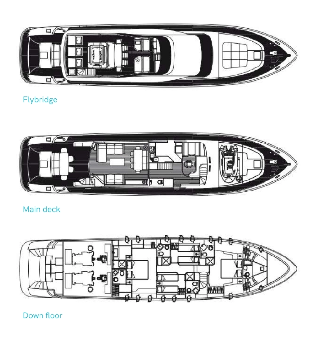 Noleggio barche Maiora 24S a Ibiza Town su Samboat