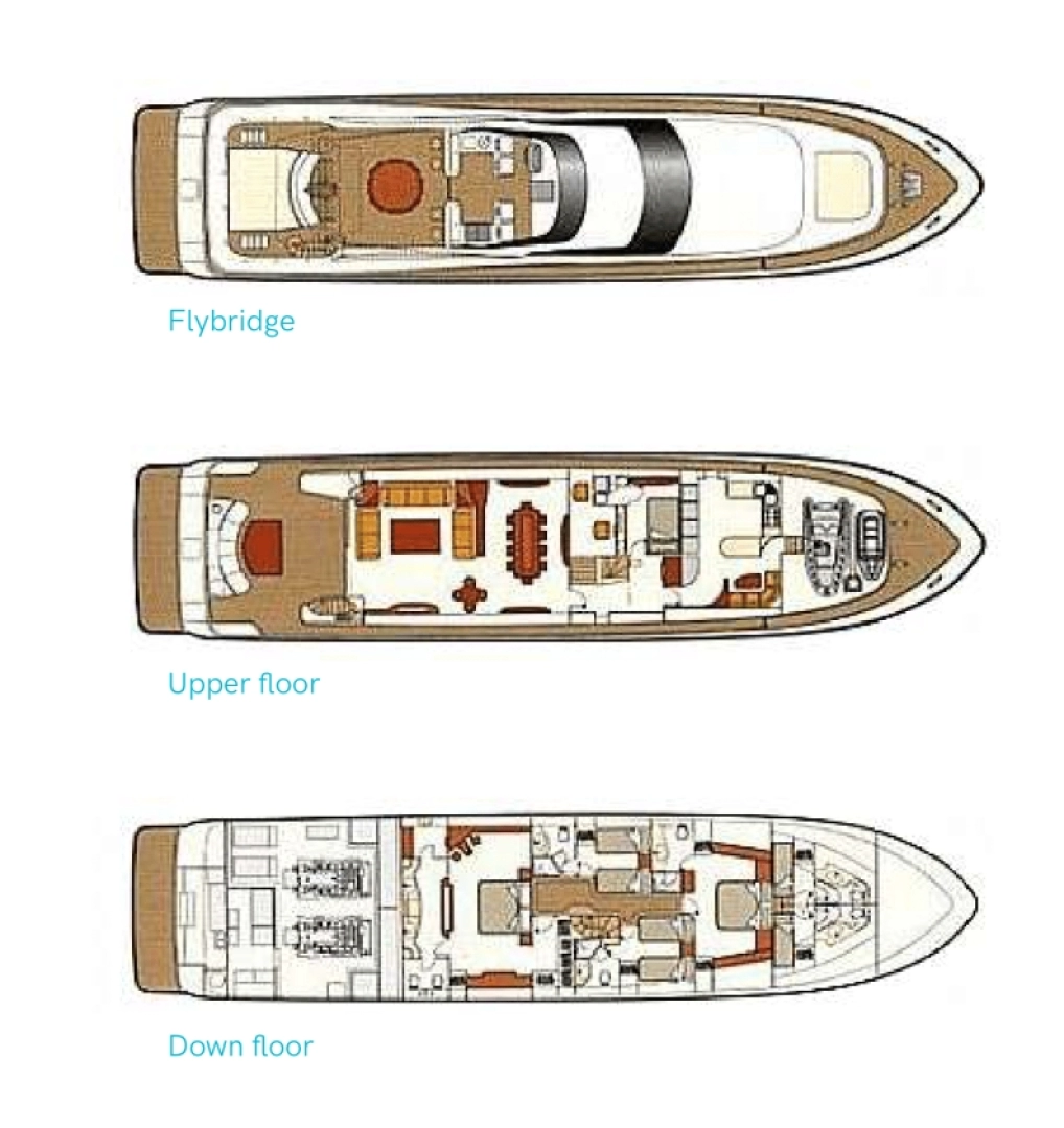 Noleggio barche Astondoa Astondoa 102 GLX a Ibiza Town su Samboat