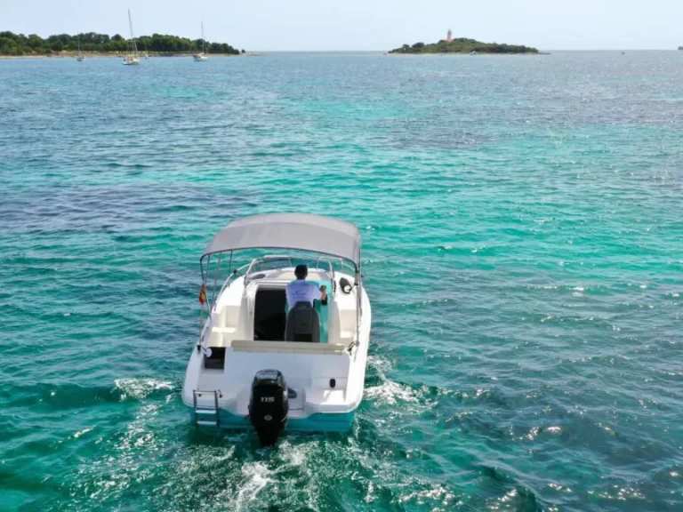 Barca a motore a noleggio a Port d'Alcudia al miglior prezzo