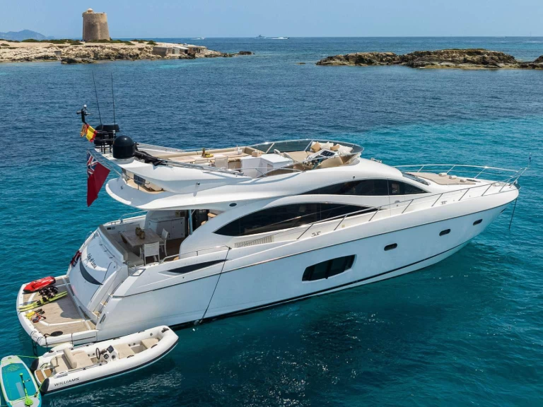 Noleggio barche Sunseeker Manhattan 70 a Ibiza Town su Samboat