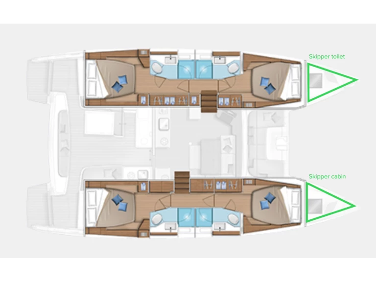 Noleggio Catamarano a Castelli – Lagoon Lagoon 46
