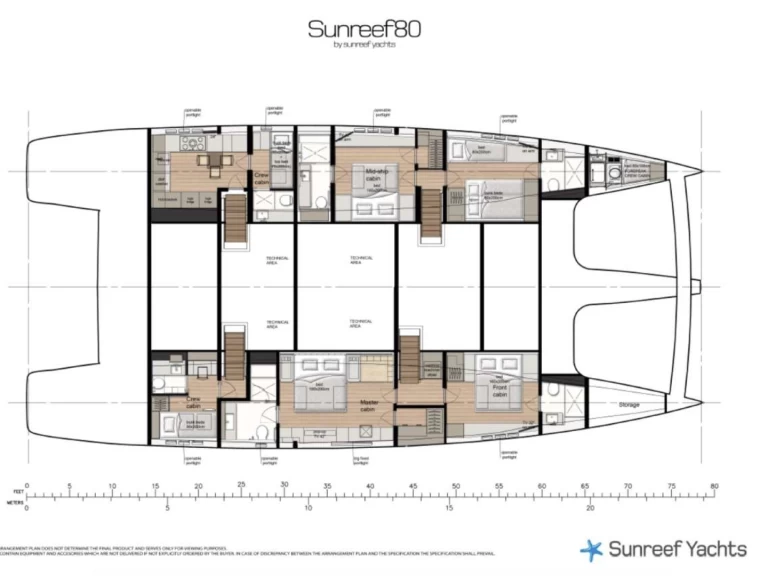 Noleggio Catamarano Sunreef con patente nautica