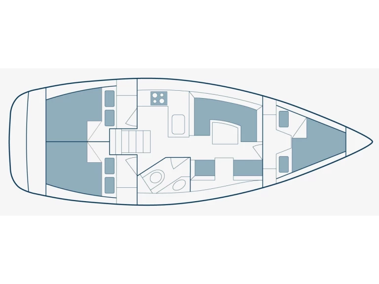 Noleggio barche Elan Impression 344 a Kiáto su Samboat
