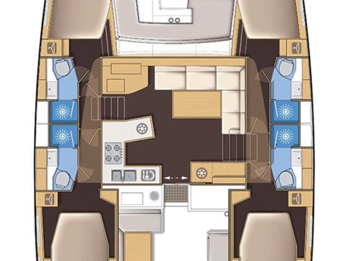Noleggio a Mai Khao – Lagoon Lagoon 450 Sport Top su SamBoat