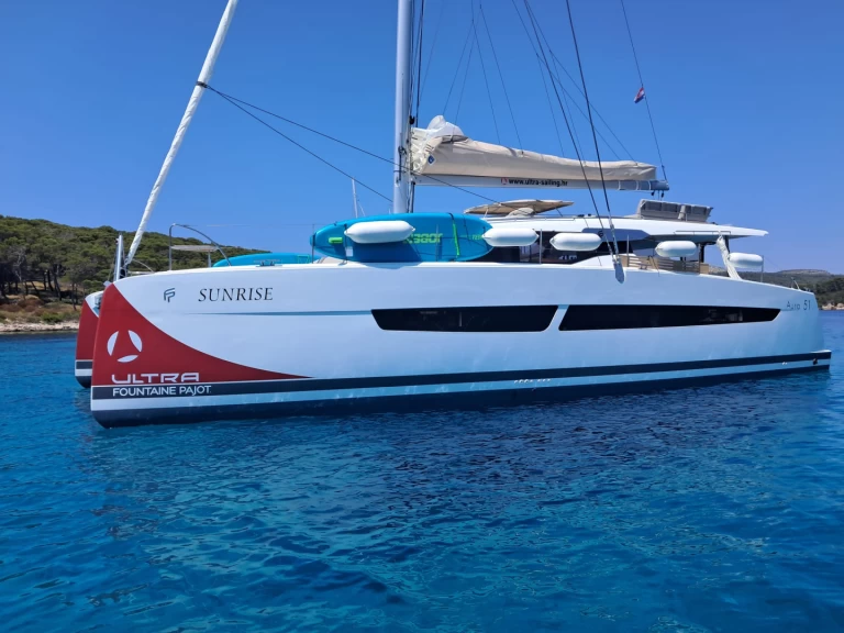 Noleggio barche Fountaine Pajot Aura 51 a Seget Donji su Samboat