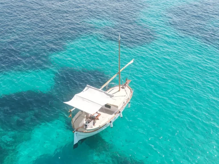 Barca a motore a noleggio a Portals Nous al miglior prezzo