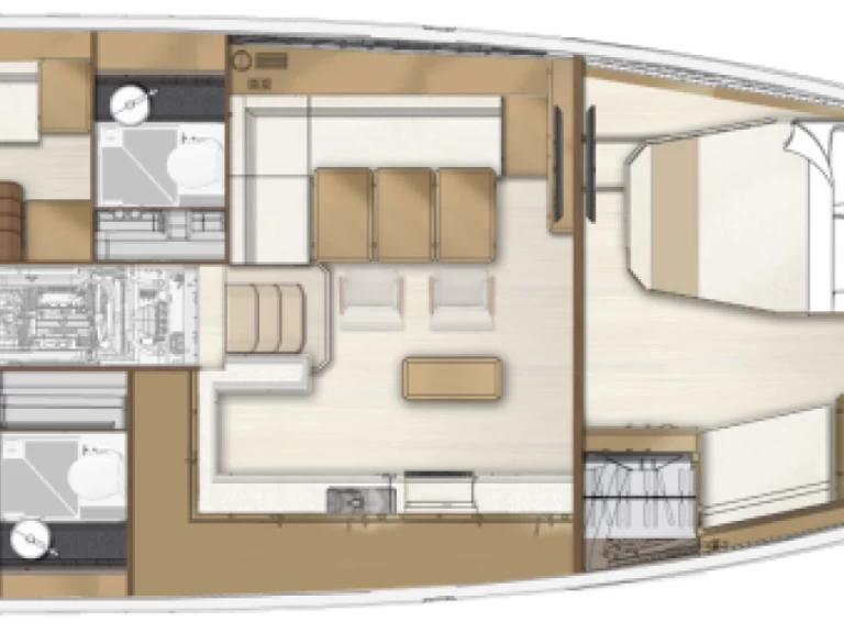 Noleggio a Road Town – Jeanneau Jeanneau 55 - 3 + 1 cab. su SamBoat