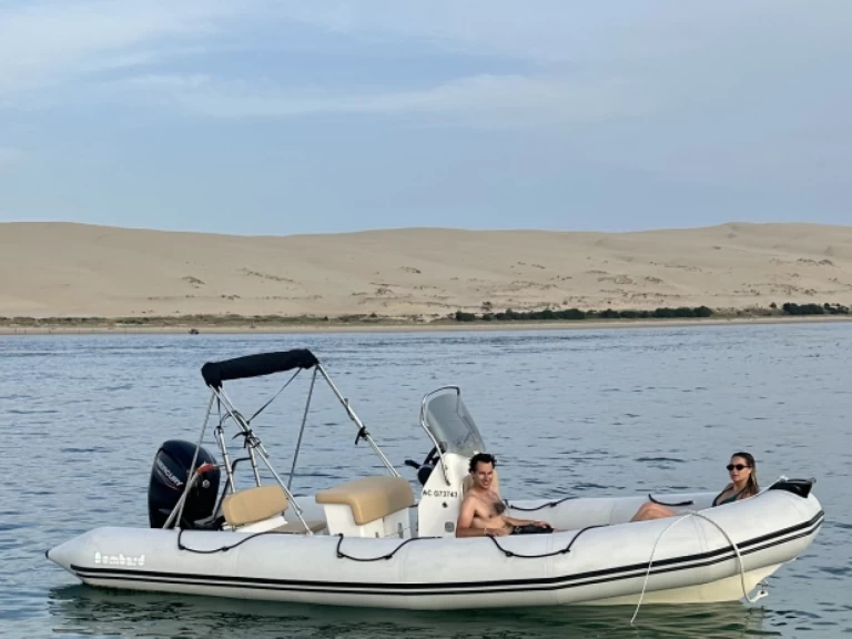 Noleggio Gommone Bombard con patente nautica